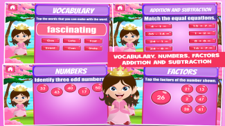 Princess Fifth Grade Games screenshot 1