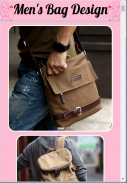 Men's Bag Design screenshot 2