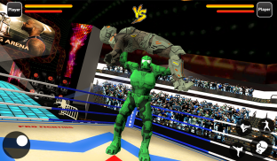 Robot Ring Fighting Real Robot VS Superhero Robot screenshot 4
