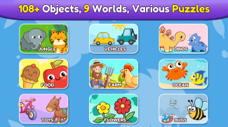 Baby Puzzle Games for Toddlers screenshot 2