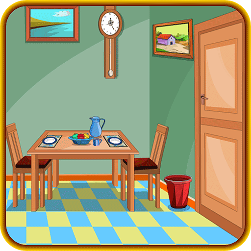 Room Escape-Puzzle Dining Room. 