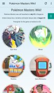 Pokémon Masters Guide & Wiki! screenshot 3