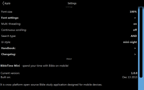 BibleTime Mini screenshot 9