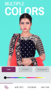 Lehenga Choli Latest Designs Editor screenshot 3