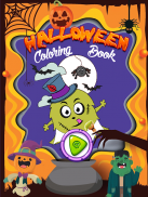 Halloween Coloring Book - Coloring Pages Games screenshot 2
