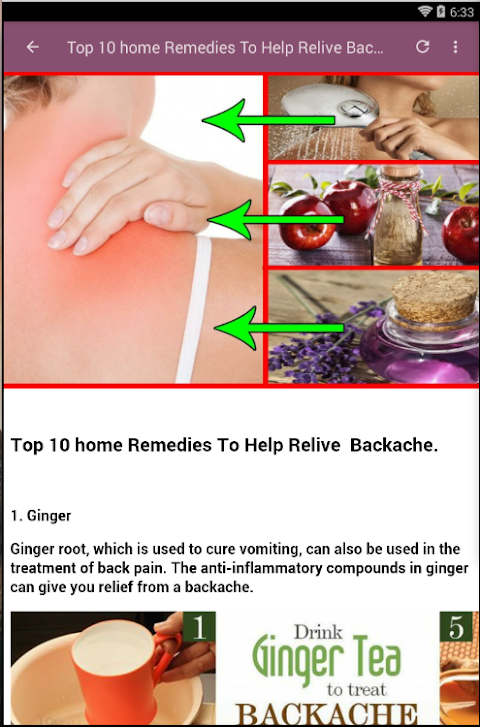 Top 10 Home Remedies for Back Pain