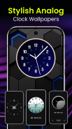 Stylish - Clock Live Wallpaper screenshot 2