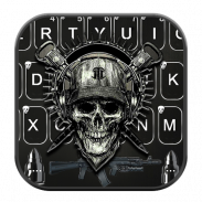 Keyboard Horror Guns Skull War screenshot 2