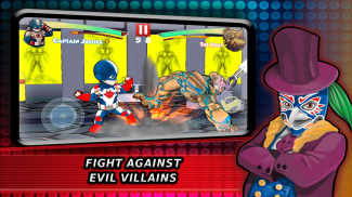 सुपर हीरो लड़ खेलों छाया लड़ाई screenshot 5