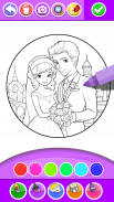 Glitter Wedding Coloring Pages screenshot 3