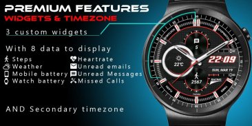 Racing Watch Face & Clock Widget screenshot 2