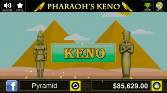 Keno Pyramid screenshot 2