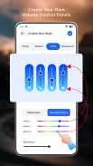 Volume Stylish Panel: Custom screenshot 1