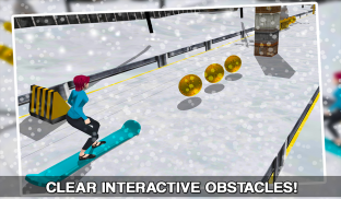 papan salju ski gaya bebas 3D screenshot 16