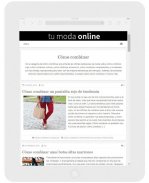 Blog de Moda - Tu Moda Online screenshot 6