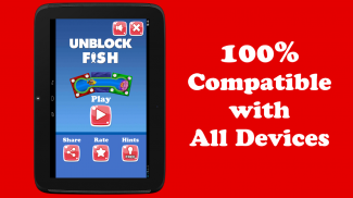Unblock Fish - ปริศนาภาพนิ่งกระเบื้อง screenshot 8