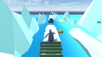 Subway Penguin Ice Surfer 2021  : Free Runner screenshot 6