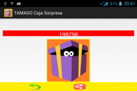 Caixa de surpresa tamago screenshot 4