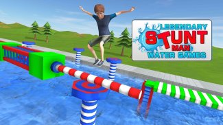 Legendary Stuntman Water Jump 3D: Pool Wipe Games screenshot 0