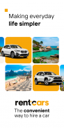 Rentcars: Car rental screenshot 1