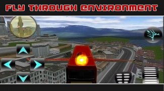 Flying Bus Shooting Simulator 2019 screenshot 1