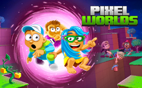Pixel Worlds：大型多人在线沙盒游戏 screenshot 8