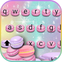 Tema de teclado Sweet Macarons