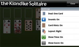 The Klondike Solitaire screenshot 1