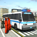 Prisoner Transport Police Bus Icon