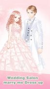 ウェディングサロンは、ドレスアップ私と結婚します screenshot 0