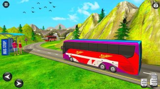 Coach Bus Driving Bus Game screenshot 0