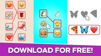 Fun Emoji Puzzle Connect Games screenshot 6