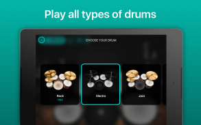 Drums: real drum set music games to play and learn screenshot 8