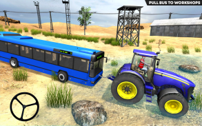 Farming Tractor Pull Bus Games screenshot 1