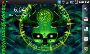 Mystical Skull Free Wallpaper screenshot 1