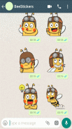 Bee Stickers - WAStickerApps screenshot 0