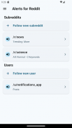 Alerts for Reddit screenshot 2