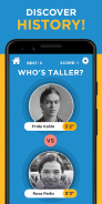 Taller or Smaller: Celebrity Height Trivia Quiz screenshot 3