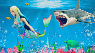 Mermaid Simulator 3D Sea Games screenshot 4