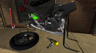 تعمیر موتورسیکلت من: دوچرخه مکانیک شبیه ساز! LITE screenshot 1