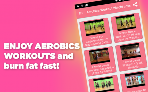 Aerobics dance workout for weight loss screenshot 1