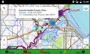 Superior Hiking Trail Data Map - Offline GPS Guide screenshot 4