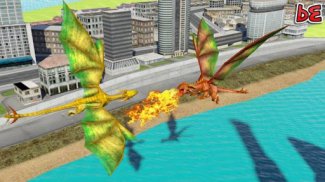 Flying Dragon Clash Simulator: Archers VS Dragons screenshot 2