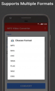 Mp3 Video ConverteR screenshot 1