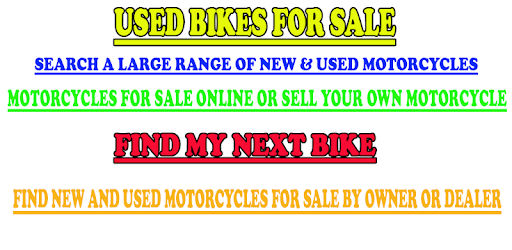 new and used bikes for sale
