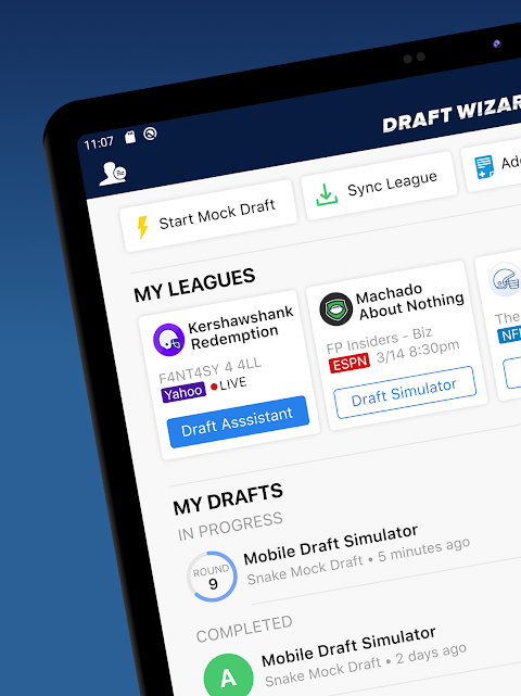 Draft Wizard Draft Assistant w/ Sync for ESPN, Updated for 2018 