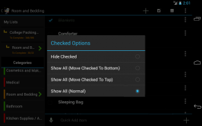 College Packing Checklist FREE screenshot 3