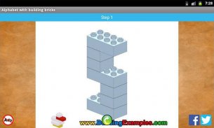 Alphabet with building bricks screenshot 10