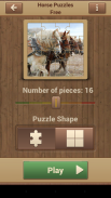 Jogos de Quebra-Cabeça Cavalos screenshot 5