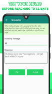 FirstReply - Auto Responder WA screenshot 4